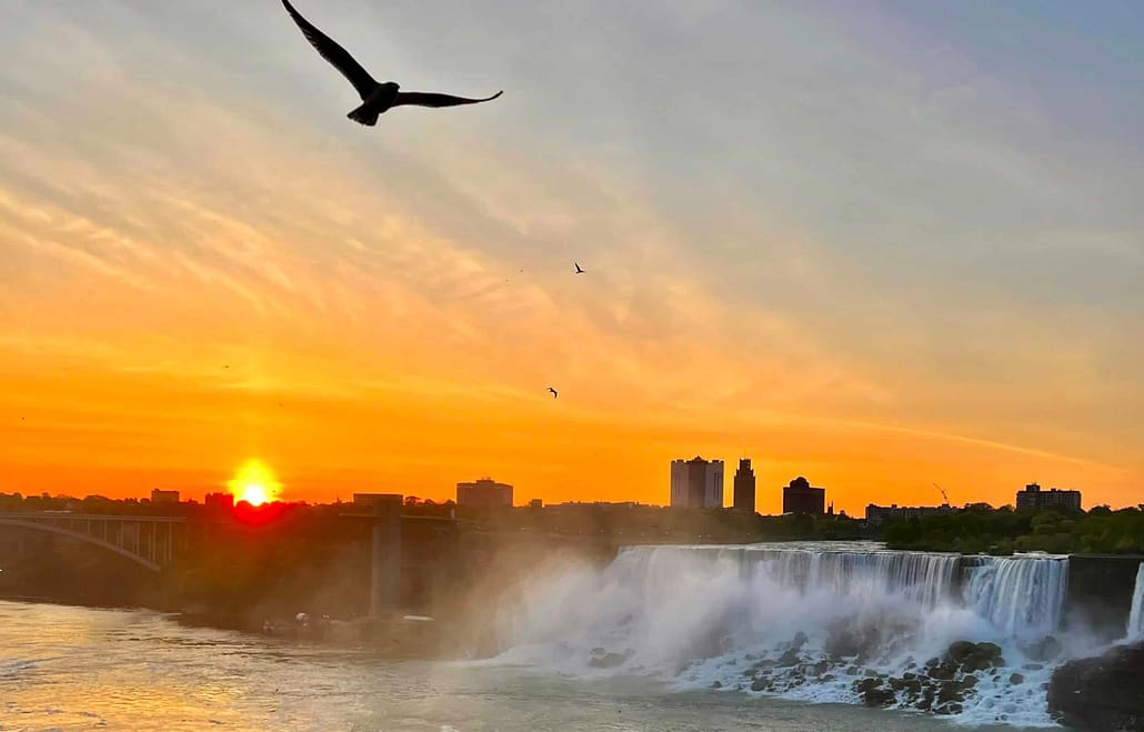 Niagara Falls Sunset View