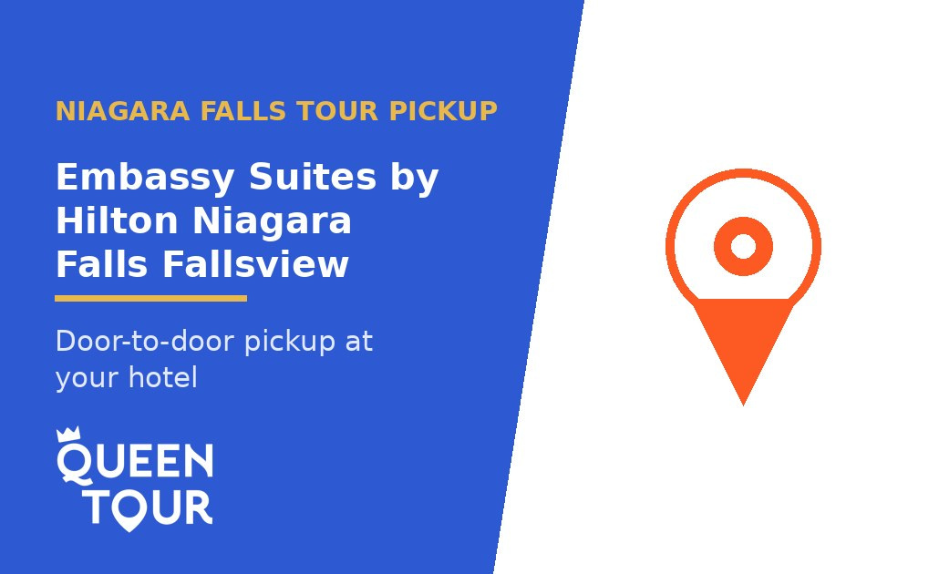 Niagara Falls tour pickup at Embassy Suites by Hilton Niagara Falls Fallsview - Queen Tour