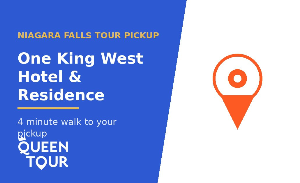 Niagara Falls tour pickup at One King West Hotel & Residence - Queen Tour