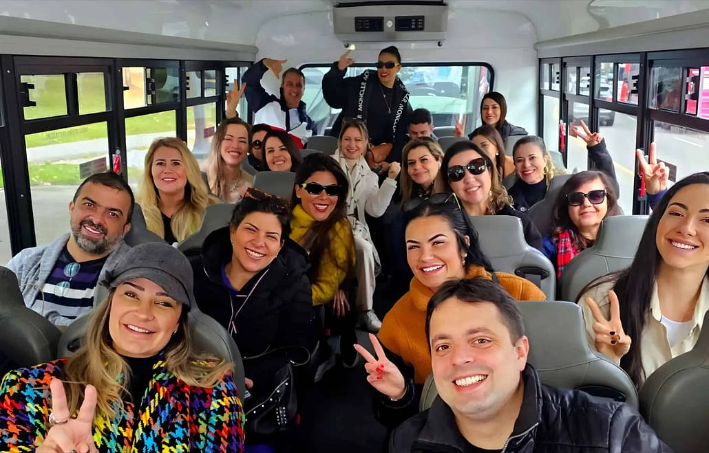 From Niagara Falls: Small Group Day Tour 14 Group from Brazil on a Niagara Falls Tour from Toronto