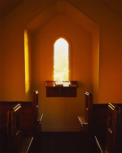 Visit Living Water Wayside Chapel - Canada's Smallest Church! 1 Inside the Living Water Wayside Chapel, the world's smallest church