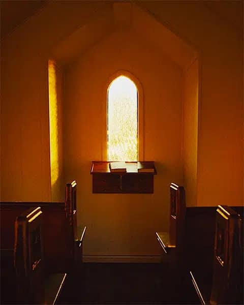 Visit Living Water Wayside Chapel - Canada's Smallest Church! 1 Inside the Living Water Wayside Chapel, the world's smallest church